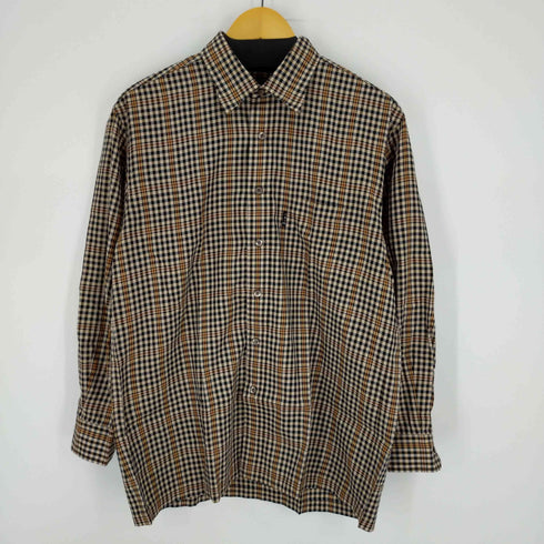 ダックス DAKS L/Sワンポケットチェックシャツ メンズ JPN:L