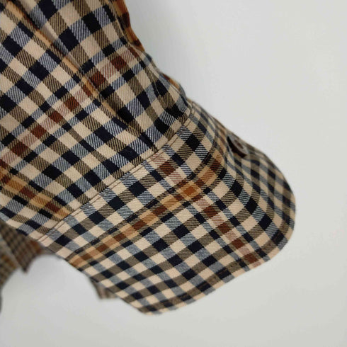 ダックス DAKS L/Sワンポケットチェックシャツ メンズ JPN:L