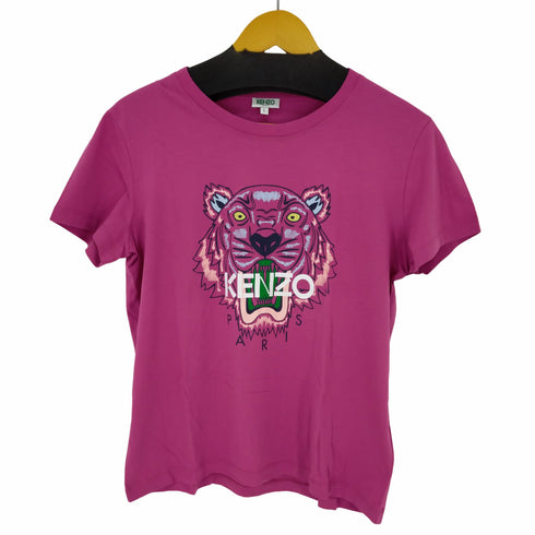 ケンゾーパリス KENZO PARIS ロゴプリントクルーネックTEE 虎 レディース import:L