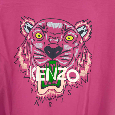 ケンゾーパリス KENZO PARIS ロゴプリントクルーネックTEE 虎 レディース import:L