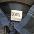 ザラ ZARA RELAXED FIT ポケットL/Sチェックシャツ メンズ XL