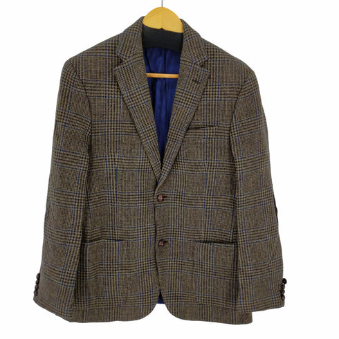 エムアンドエス M&S ウールチェックジャケット 2B メンズ EUR:48