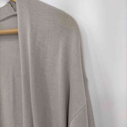 アデイインザライフユナイテッドアローズ A day in the life UNITED ARROWS ノーカラー ボタンレスカーディガン レディース JPN:L