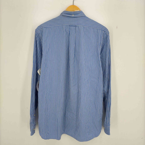 ラルフローレン RALPH LAUREN ポニー無し ワンポケット オーバーサイズ ストライプボタンダウンシャツ メンズ import:L