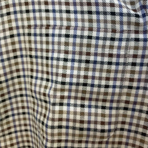 COMODORE ワンポケットチェックネルシャツ メンズ import:L