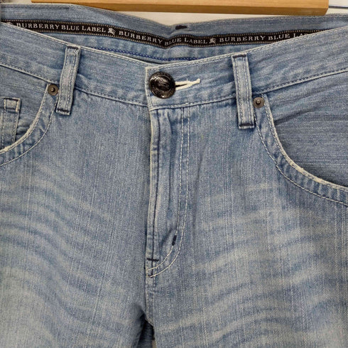 バーバリーブルーレーベル BURBERRY BLUE LABEL ジッパーフライデニムパンツ メンズ L