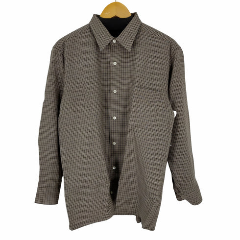 COMODORE ワンポケットライトネルシャツ 千鳥格子 メンズ JPN:L