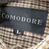 COMODORE ワンポケットライトネルシャツ 千鳥格子 メンズ JPN:L