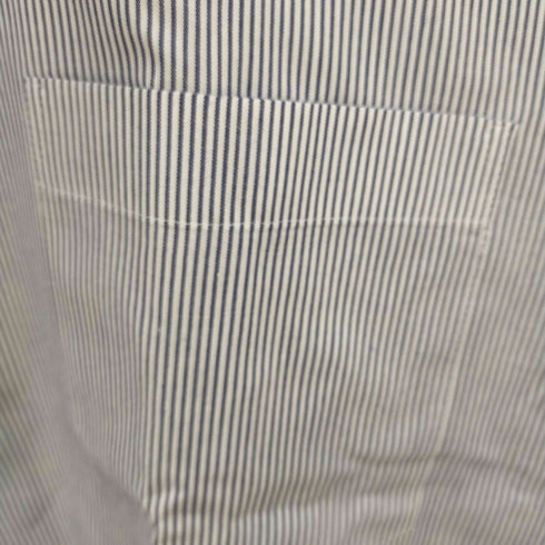 ROBROLL INTERNATIONAL L/Sワンポイントストライプシャツ メンズ JPN:S