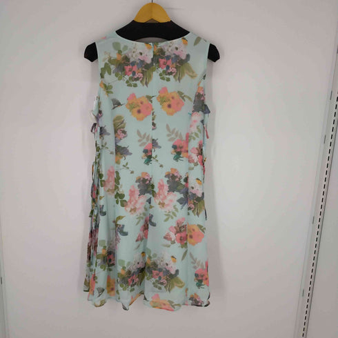 ローズティアラ Rose Tiara ノースリーブワンピース フラワー レディース 42