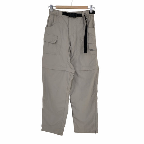 TATOO 2WAYリップストップナイロンカーゴパンツ LCC ZIPPER コンバーチブル レディース JPN:S