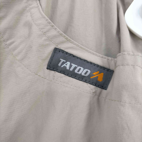 TATOO 2WAYリップストップナイロンカーゴパンツ LCC ZIPPER コンバーチブル レディース JPN:S