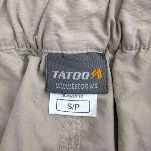 TATOO 2WAYリップストップナイロンカーゴパンツ LCC ZIPPER コンバーチブル レディース JPN:S