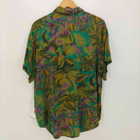 SAUSALITO ヴィンテージ 花柄 レーヨン S/S シャツ メンズ