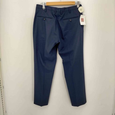 インコテックス INCOTEX TECHNO FABRIC SLIM fit センタープレススラックス メンズ 50