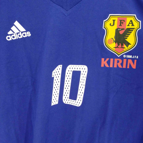 アディダス adidas Vネック S/S TEE 半袖 サッカー 10 メンズ L