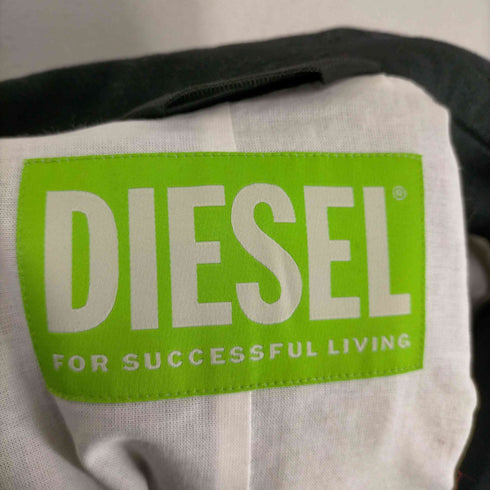 ディーゼル DIESEL ナイロンウールチェスターコート メンズ JPN:S