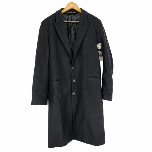 パームエンジェルス Palm Angels 背面ロゴ入りチェスターコート メンズ JPN:46