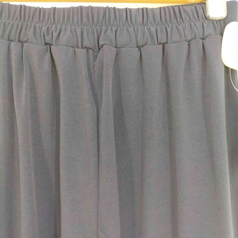 プラステ PLST バックスリットブラウス イージーテーパードパンツ ストレッチセットアップ レディース M