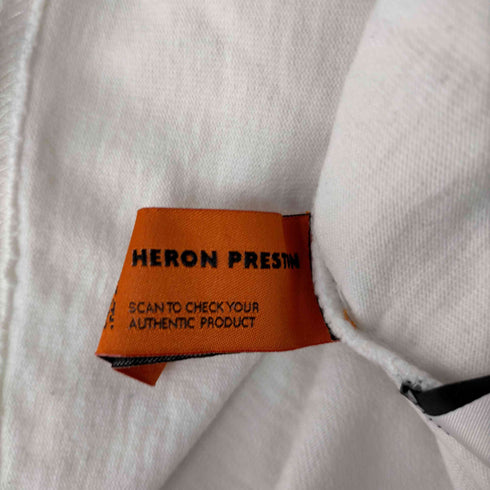 ヘロン プレストン HERON PRESTON フロントイラストデザインクルーネックTシャツ メンズ XXS
