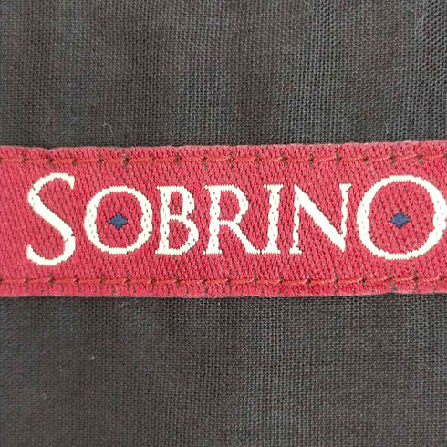 ソブリノ SOBRINO コットンポリ 刺繍キューバシャツ メンズ M