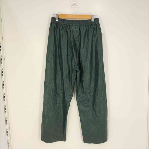 エムエムシックス メゾンマルジェラ MM6 Maison Margiela Faux-Leather Trousers フェイクレザートラウザーズ メンズ 46