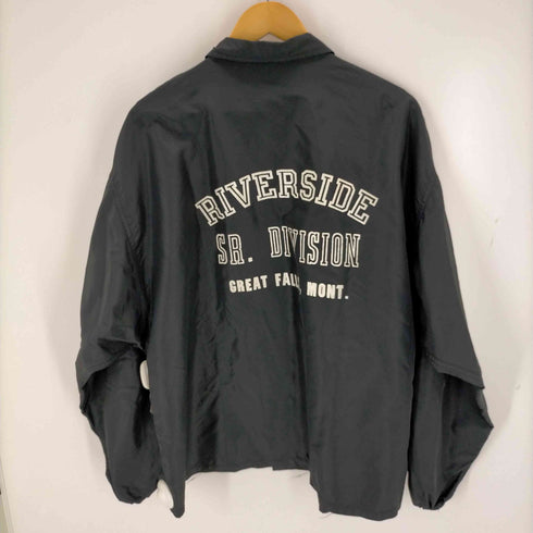 ラッセルアスレチック RUSSELL ATHLETIC 70s USA製 金タグ RIVERSIDE コーチジャケット メンズ JPN:L