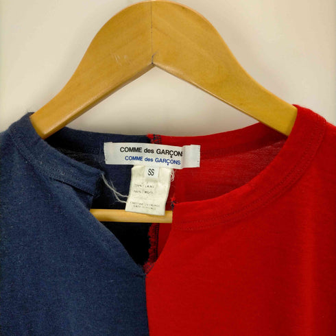 コムデギャルソンコムデギャルソン COMME des GARCONS COMME des GARCONS マルチカラー アシンメトリーウールニット レディース SS