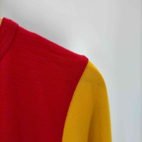 コムデギャルソンコムデギャルソン COMME des GARCONS COMME des GARCONS マルチカラー アシンメトリーウールニット レディース SS
