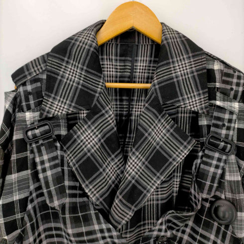 イロコイ Iroquois 19AW MIXED RACE LAYRED TRENCH CO T/R CHECK メンズ JPN:2