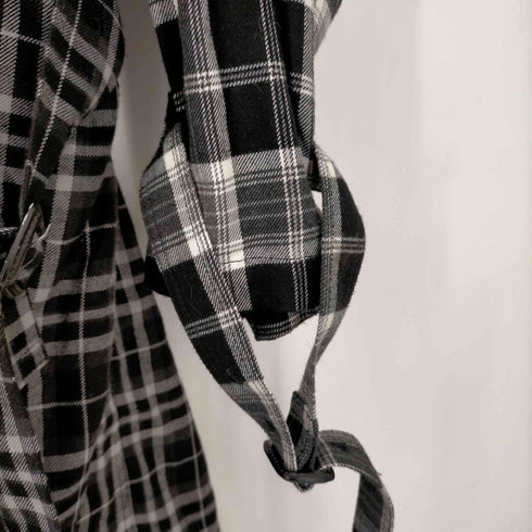イロコイ Iroquois 19AW MIXED RACE LAYRED TRENCH CO T/R CHECK メンズ JPN:2