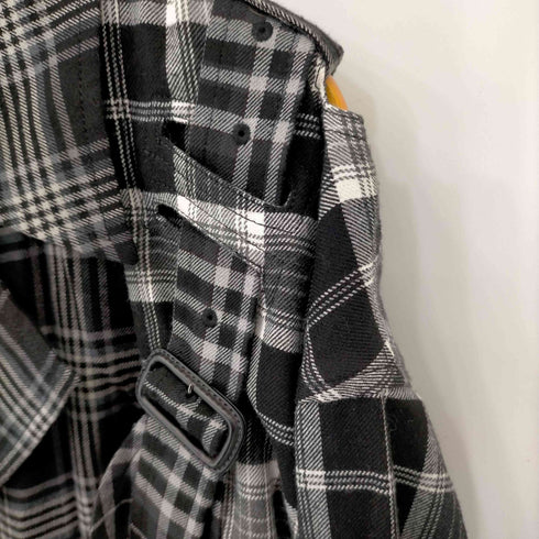 イロコイ Iroquois 19AW MIXED RACE LAYRED TRENCH CO T/R CHECK メンズ JPN:2
