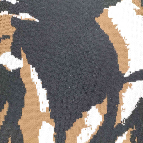 ルイス Luis マルチカラー 総柄 クルーネック L/S ニット メンズ JPN:S
