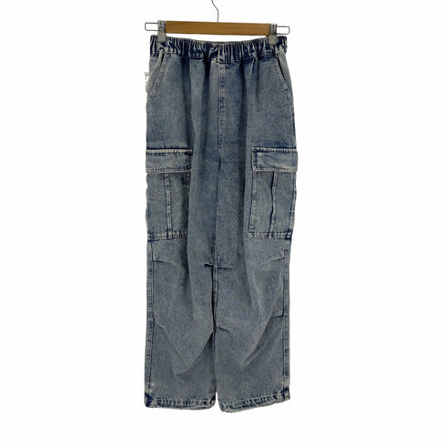 カーゴデニムパンツ レディース M