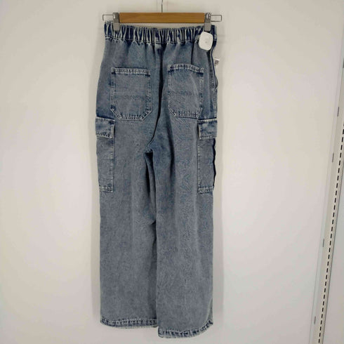 カーゴデニムパンツ レディース M