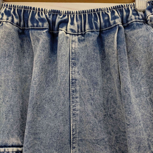 カーゴデニムパンツ レディース M