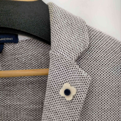 ラルディー二 LARDINI リネン混 ハニカム 2Bジャケット メンズ import:S