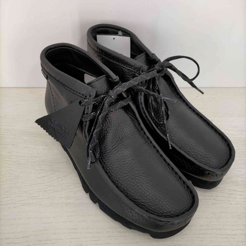 クラークスオリジナル CLARKS ORIGINALS WallabeeBT GTX Black Leather メンズ JPN:26
