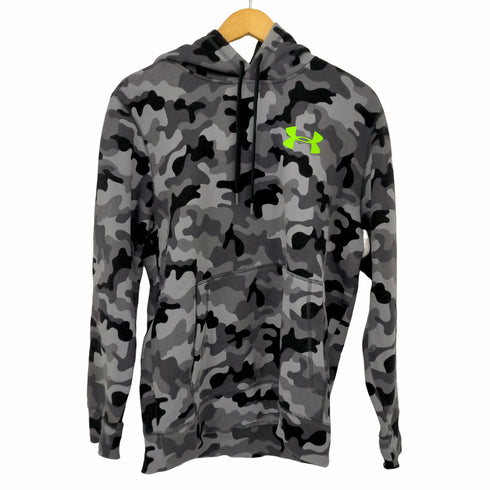 アンダーアーマー UNDER ARMOUR スウェット UAライバルコットンパターンプルオーバーフーディー メンズ JPN:M