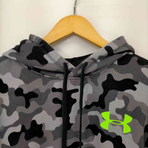 アンダーアーマー UNDER ARMOUR スウェット UAライバルコットンパターンプルオーバーフーディー メンズ JPN:M