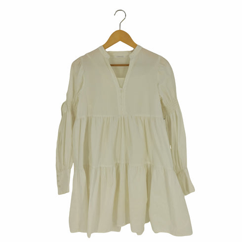 LANTINAM Tiered Minidress ティアードミニワンピース レディース FREE