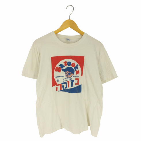 BOX 企業ロゴプリント クルーネックTシャツ メンズ import:M