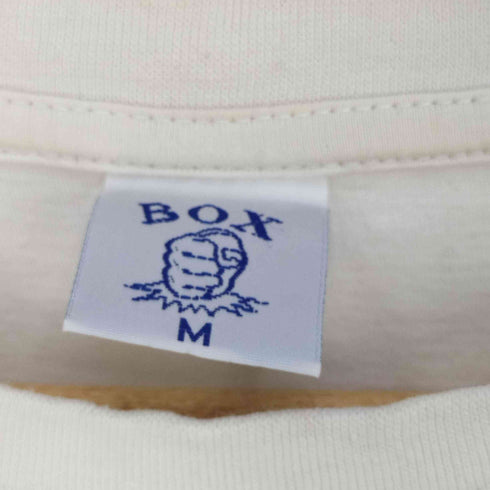BOX 企業ロゴプリント クルーネックTシャツ メンズ import:M
