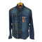デシグアル Desigual パッチワーク ウエスタン シャツ メンズ import:M