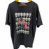 スカルピストルプリントTシャツ メンズ