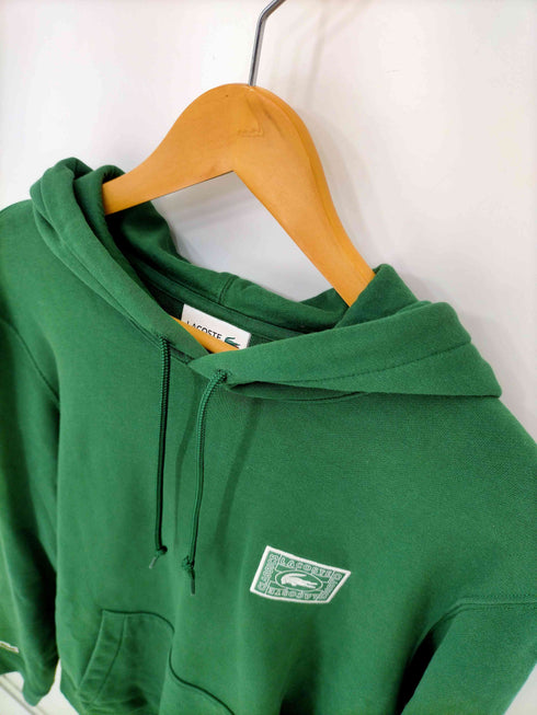 ラコステ LACOSTE バックプリントフードスウェット メンズ import:M