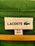 ラコステ LACOSTE バックプリントフードスウェット メンズ import:M