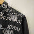 ブラックコムデギャルソン BLACK COMME des GARCONS AD2016 総柄袖切替コットンシャツ メンズ JPN:L