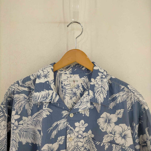ジェイクルー J.CREW 90s 巨人タグ オープンカラーS/Sアロハシャツ メンズ import:L