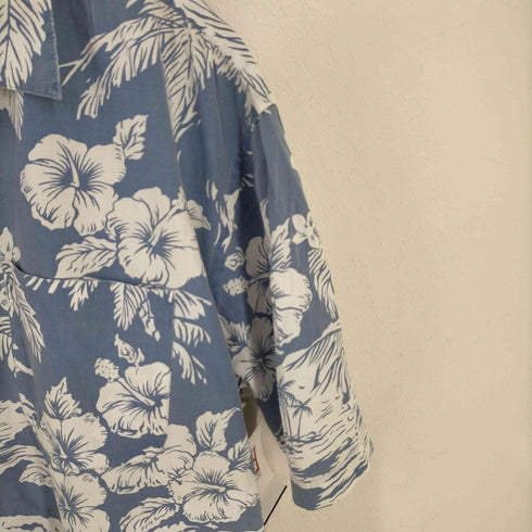 ジェイクルー J.CREW 90s 巨人タグ オープンカラーS/Sアロハシャツ メンズ import:L